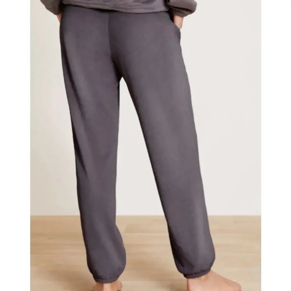 Barefoot Dreams Men's Luxechic Joggers, Carbon Gray, Medium 148$ NWT